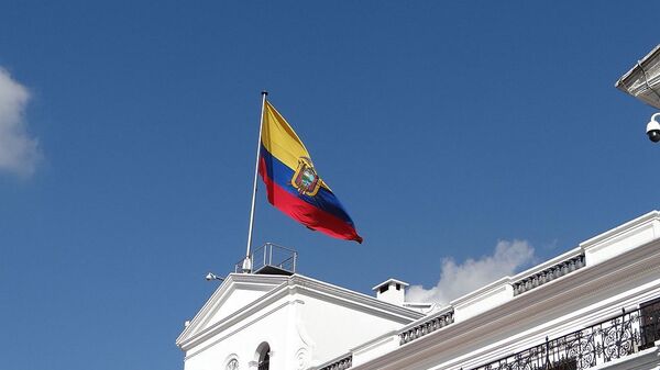 Carondelet Palace, Flag of Ecuador - Sputnik Србија