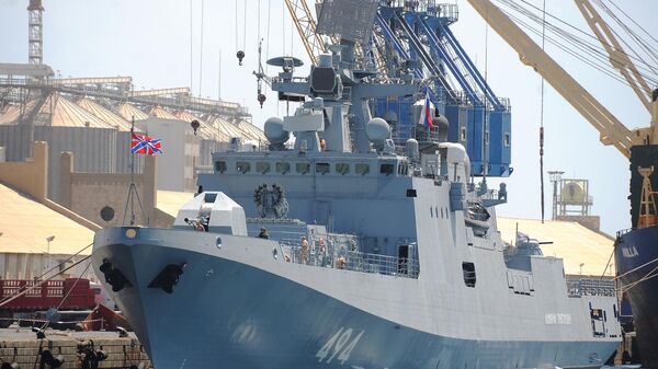 Fregata „Admiral Grigorovič“ u Luci Sudan - Sputnik Srbija