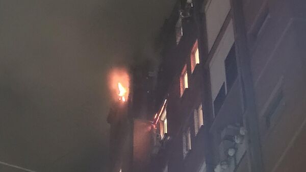 Пожар у згради у Чачку - Sputnik Србија