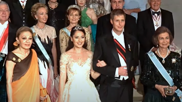Албански престолонаследнички пар на венчању - Sputnik Србија
