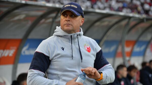 Trener fudbalera Crvene zvezde Vladan Milojević  - Sputnik Srbija