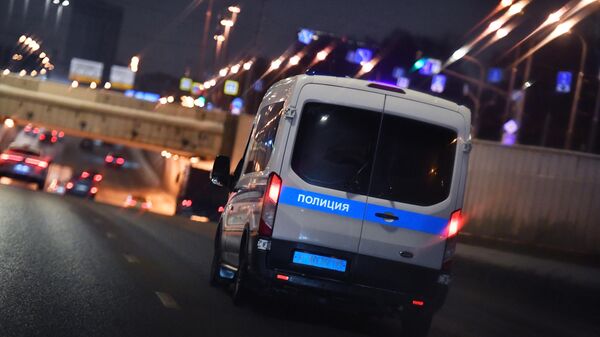 Policijsko vozilo u Rusiji - Sputnik Srbija