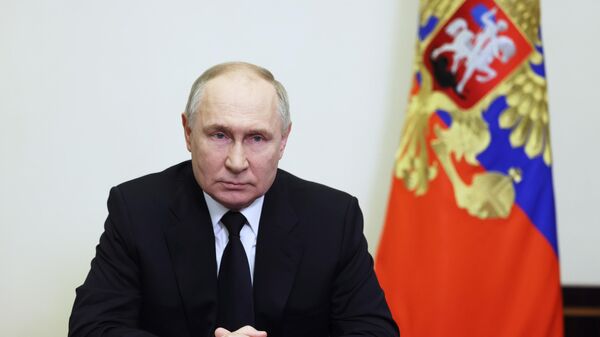Obraćanje predsednika Vladimira Putina - Sputnik Srbija