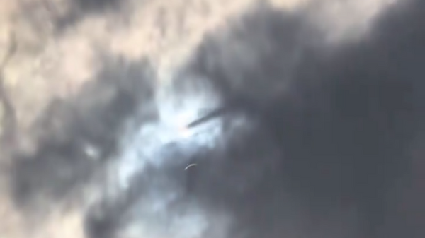 Снимак НЛО за време помрачења Сунца у Тексасу - Sputnik Србија