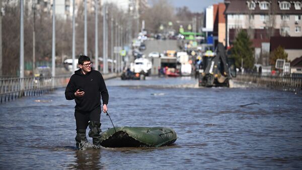 Поплаве, Оренбург, Русија - Sputnik Србија