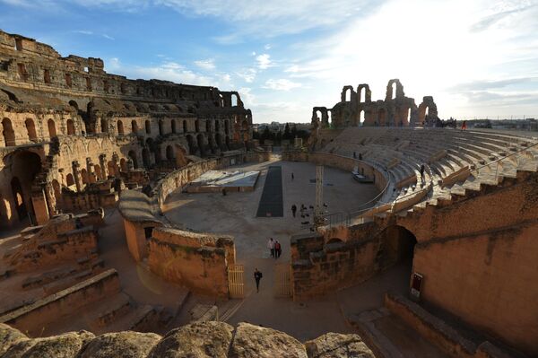 Amfiteatar u gradu El Džem u Tunisu. - Sputnik Srbija