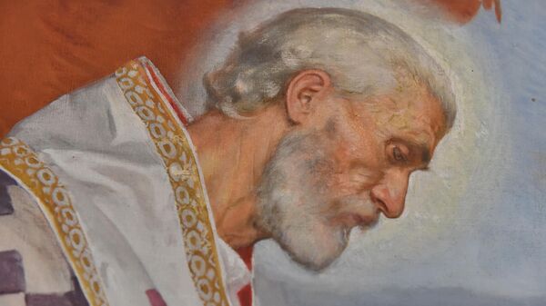 Свети Никола обележен у Приштини, литургију служио митрополит Теодосије