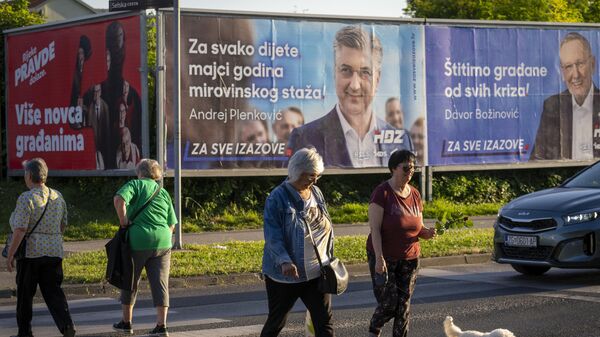 Парламентарни избори у Хрватској - Sputnik Србија