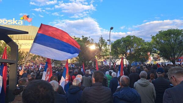 Miting „Srpska te zove“ u Banjaluci - Sputnik Srbija