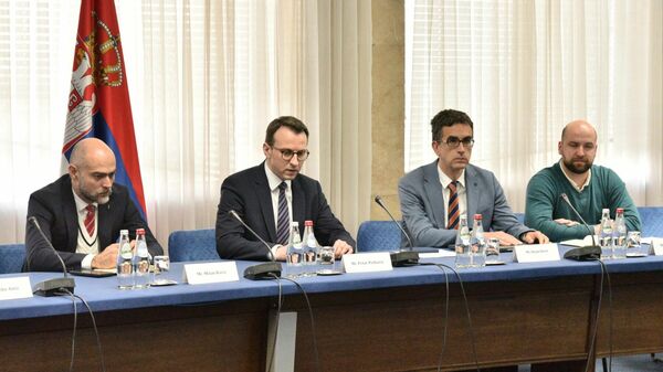 Direktor Kancelarije za KiM Petar Petković razgovarao je sa ambasadorima zemalja Kvinte u Beogradu i sa šefom Delegacije EU u Srbiji - Sputnik Srbija
