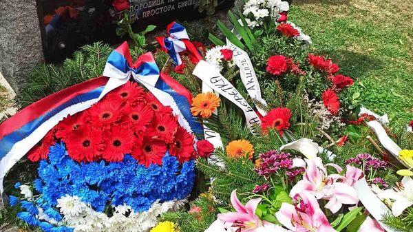 Парастос погинулим Србима у акцији хрватске војске и полиције „Бљесак“ - Sputnik Србија