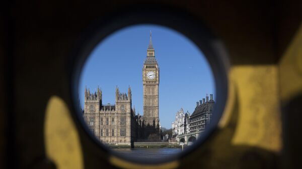 Pogled na Vestminstersku palatu u Londonu - Sputnik Srbija