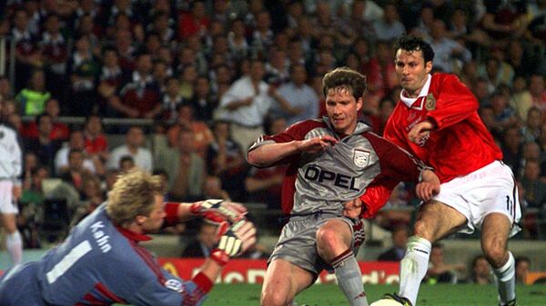 Бајерн Минхен Манчестер јунајтед полуфинале Лига шампиона 1999. година - Sputnik Србија
