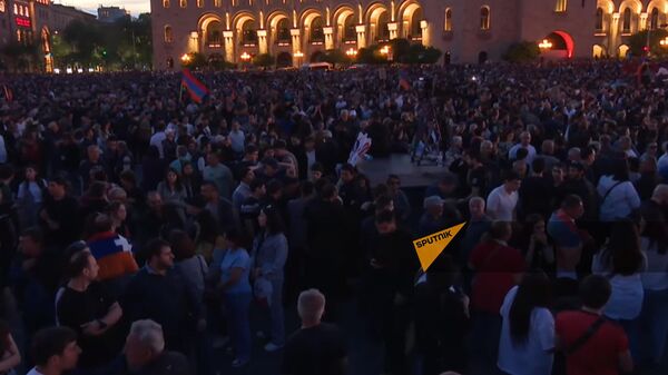 Митинг Тавуш во имя Родины на площади Республики (9 мая 2024). Еревaн - Sputnik Србија