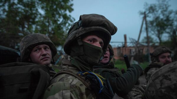 Ukrainskie soldatы. Arhivnoe foto - Sputnik Srbija