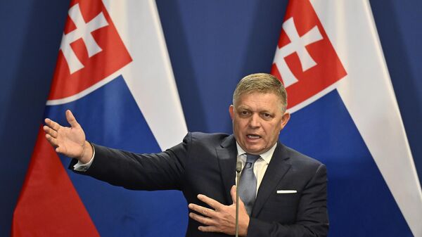 Премијер Словачке Роберт Фицо - Sputnik Србија