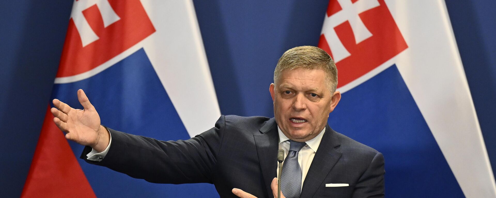 Premijer Slovačke Robert Fico - Sputnik Srbija, 1920, 15.05.2024