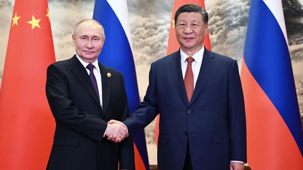 Predsednik Rusije Vladimir Putin u Kini - Sputnik Srbija