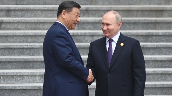 Президент РФ Владимир Путин прибыл в Китай с официальным визитом  - Sputnik Србија