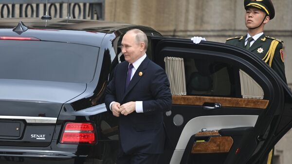 Prezident RF Vladimir Putin pribыl v Kitaй s oficialьnыm vizitom  - Sputnik Srbija