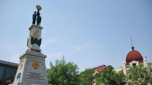 Споменик совјетским војницима, ослободиоцима града Харбин, Кина - Sputnik Србија