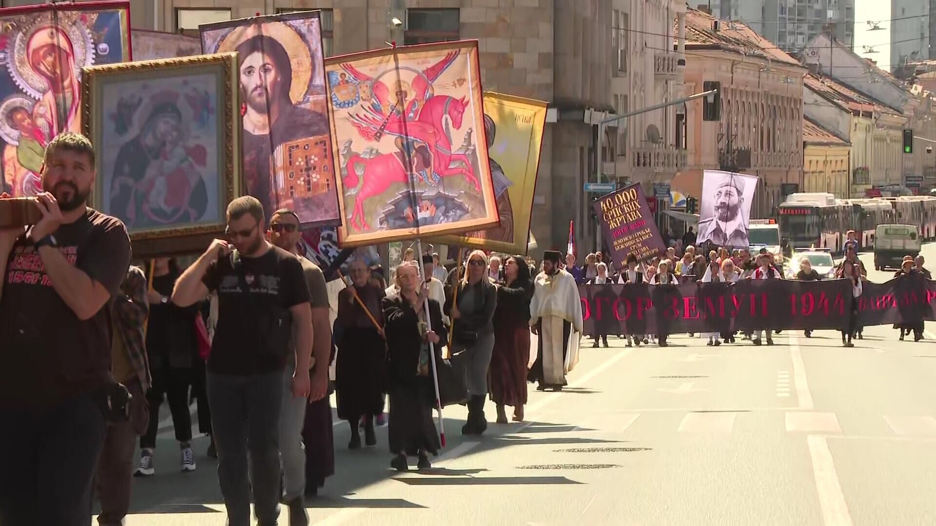 Litija povodom Dana sećanja na žrtve Prihvatnog logora Zemun - Sputnik Srbija, 1920, 18.05.2024