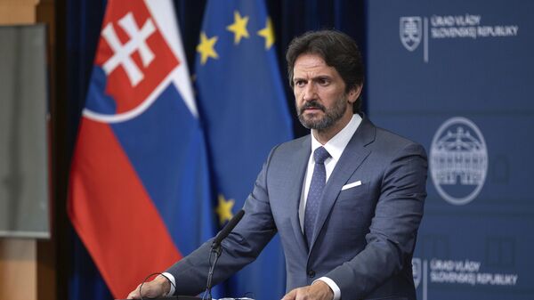 Министар одбране Словачке Роберт Калињак - Sputnik Србија