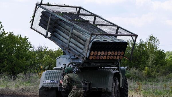 Ruska artiljerija u zoni speciajlne vojne operacije - Sputnik Srbija