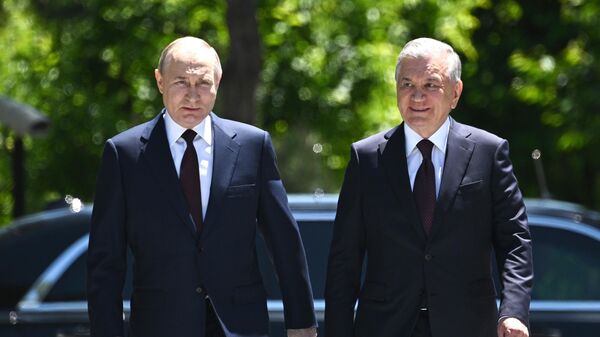 Путин у Узбекистану - Sputnik Србија