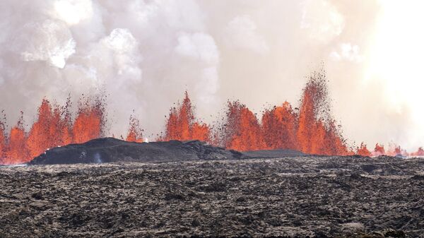 Erupcija vulkana na Islandu - Sputnik Srbija