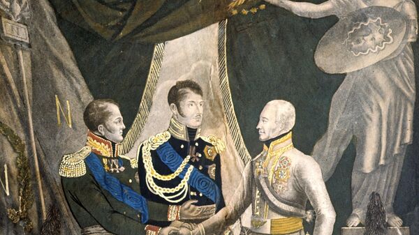 Свети савез три цара - Русије, Аустрије и Прусије - за спас Европе 1815. - Sputnik Србија