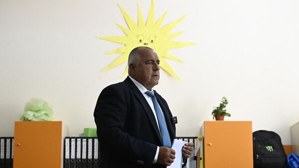 Bojko Borisov glasa na parlamentarnim i evropskim izborima. - Sputnik Srbija