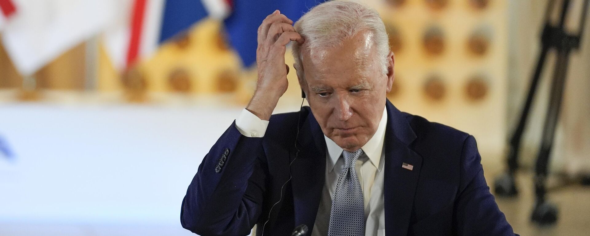 Aмерички председник Џозеф Бајден на Самиту Г7 у италијанском летовалишту Борго Ењација - Sputnik Србија, 1920, 08.06.2025