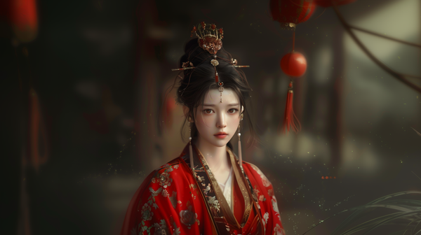 Kineski standard lepote na slici generisanoj veštačkom inteligencijom - Sputnik Srbija