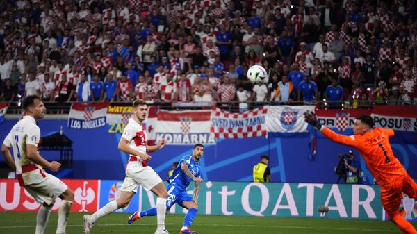 Гол у утакмици Хрватска - Италија - Sputnik Србија