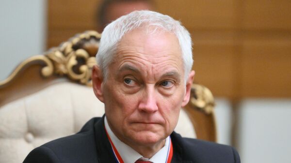 Ministar odbrane Rusije Andrej Belousov  - Sputnik Srbija