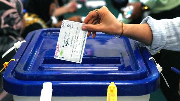 Glasanje na predsedničkim izborima u Iranu. - Sputnik Srbija