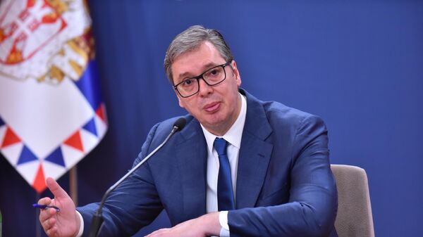 Predsednik Srbije Aleksandar Vučić - Sputnik Srbija