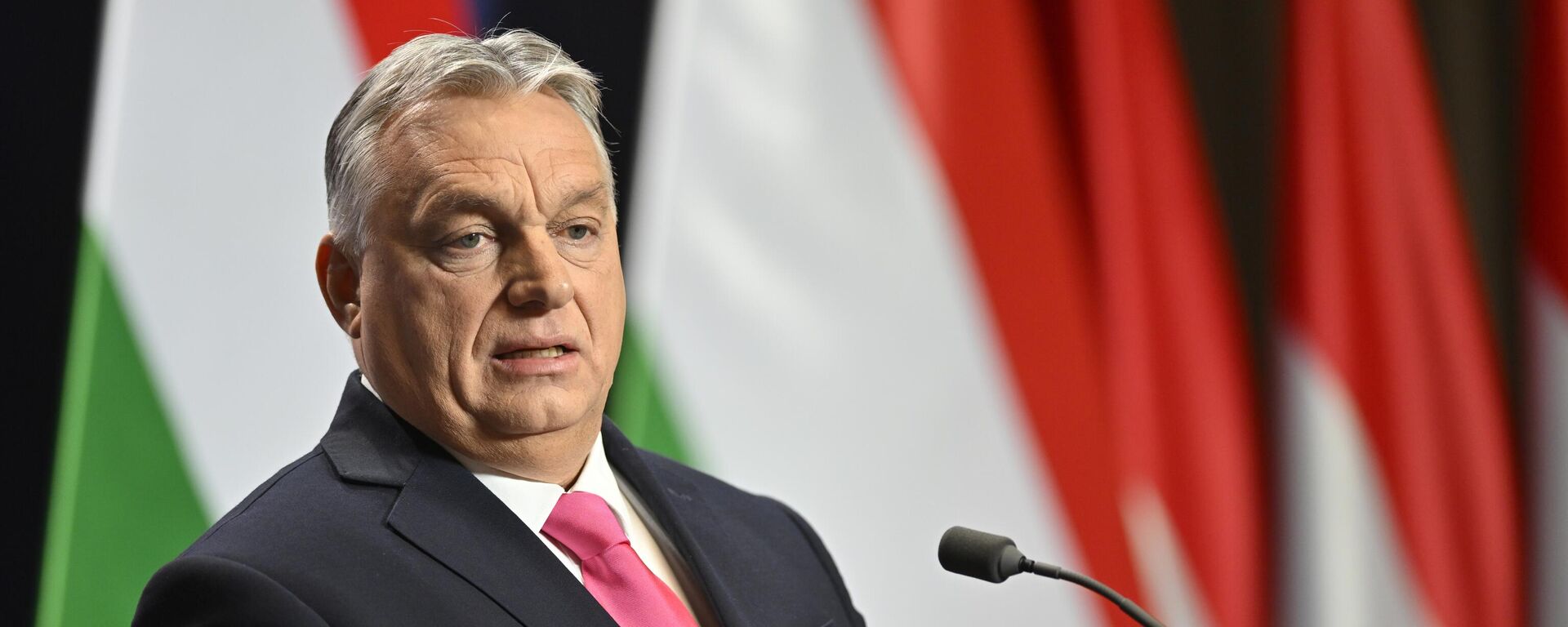 Premьer-ministr Vengrii Viktor Orban vыstupil na ežegodnoй meždunarodnoй press-konferencii v Budapešte, Vengriя - Sputnik Srbija, 1920, 08.07.2024