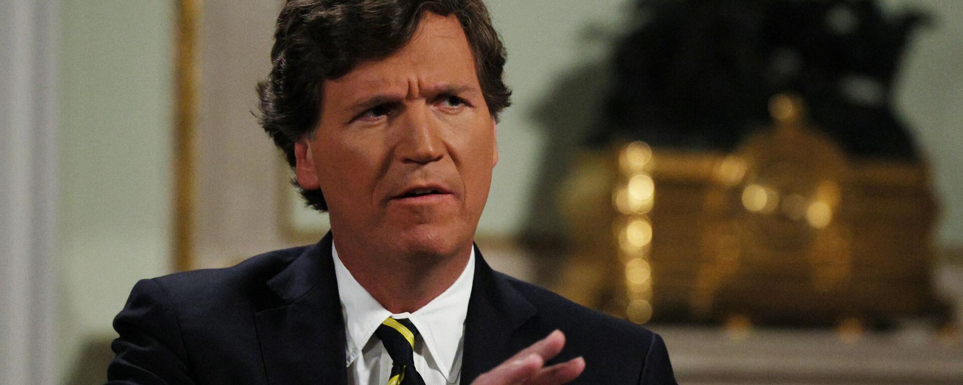 Amerikanskiй žurnalist, osnovatelь videoplatformы Tucker Carlson Network Taker Karlson - Sputnik Srbija, 1920, 21.11.2024