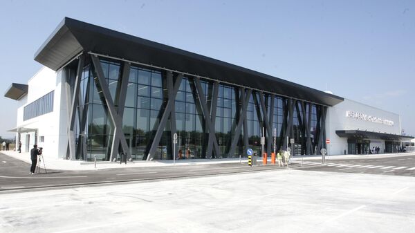 Nova terminalna zgrada na aerodromu „Konstantin Veliki“ u Nišu - Sputnik Srbija