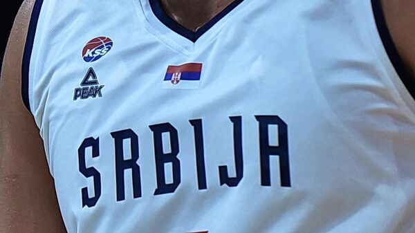 Natpis Srbija na dresu košarkaškog reprezantativca - Sputnik Srbija