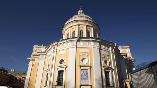 Sveto-troicki sabor Aleksandro-nevske lavre u Sankt Peterburgu - Sputnik Srbija