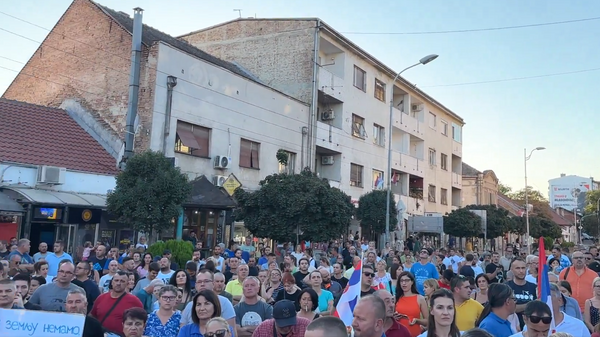 Protest u Mladenovcu - Sputnik Srbija