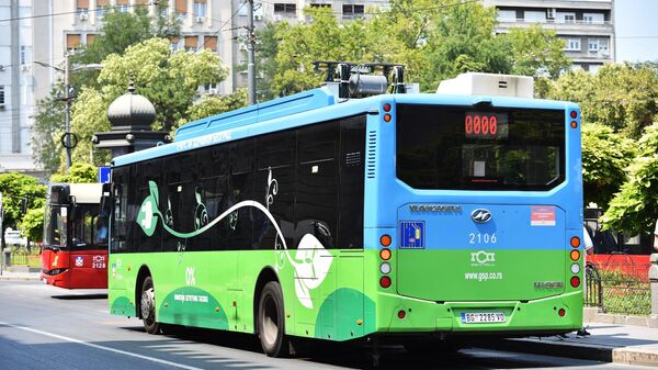 Električni autobus u Beogradu - Sputnik Srbija