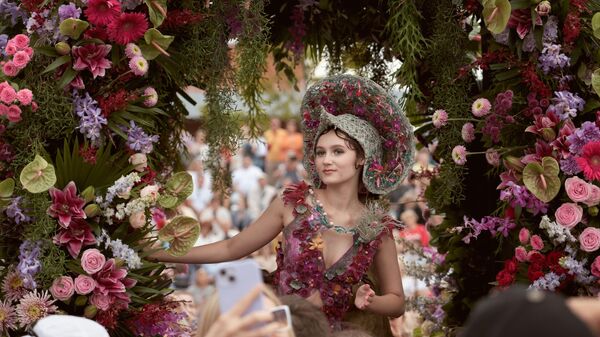 Međunarodni festival cveća u Sankt Peterburgu - Sputnik Srbija