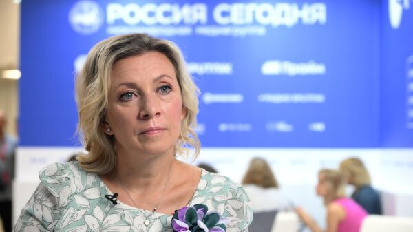 Portparol Ministarstva spoljnih poslova Rusije Marija Zaharova - Sputnik Srbija