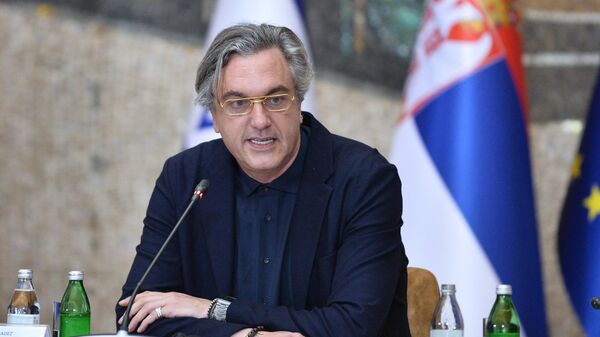 Председник Привредне коморе Србије Марко Чадеж  - Sputnik Србија