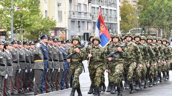 Pripadnici Vojske Srbije  - Sputnik Srbija