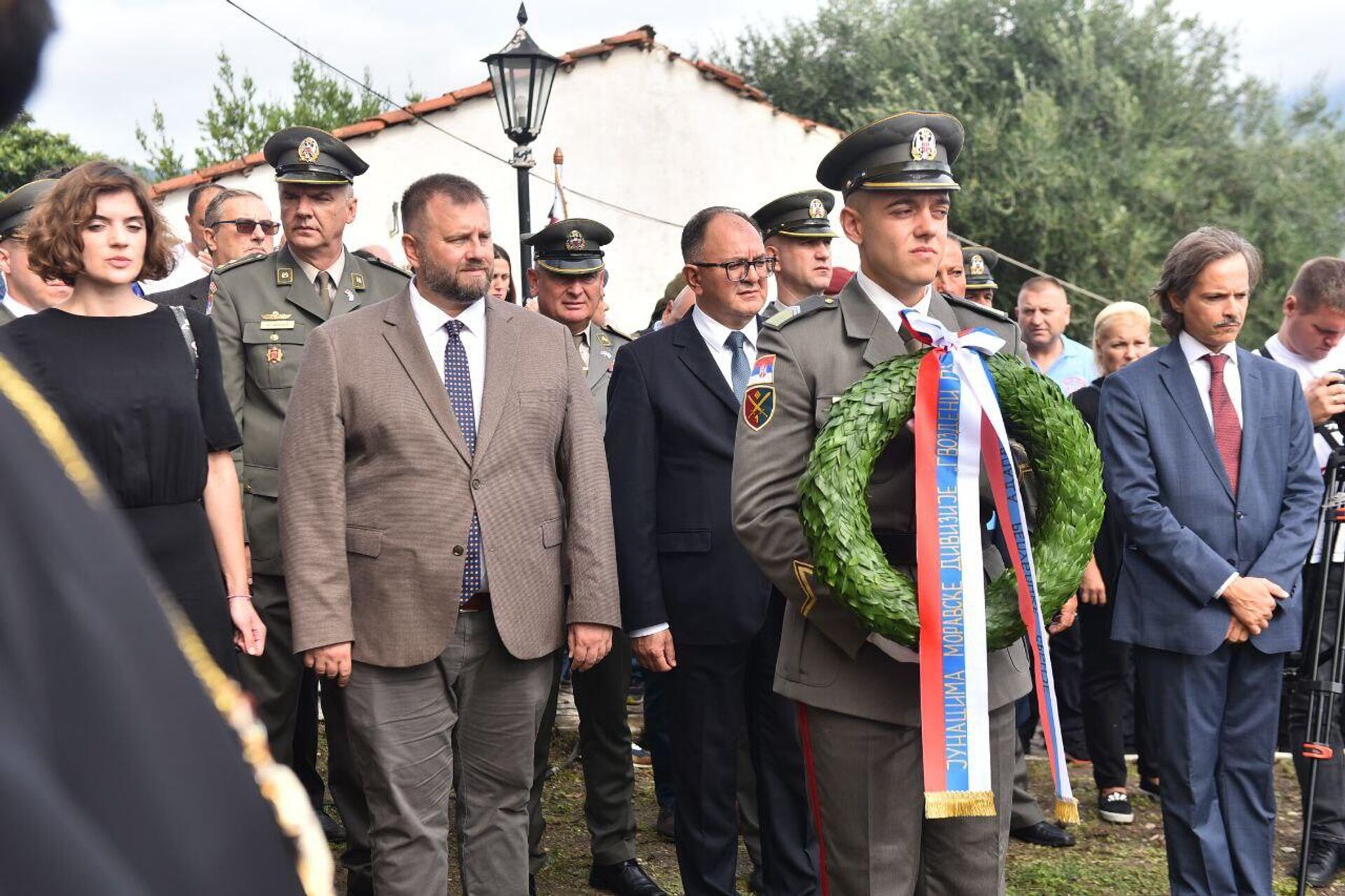 Polaganje venaca i odavanje počasti vojnicima Gvozdenog puka - Sputnik Srbija, 1920, 24.09.2024